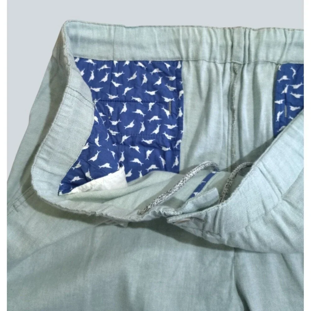 Tommy Bahama Beach Linen Pant Iceberg Green Size 3XL NWT